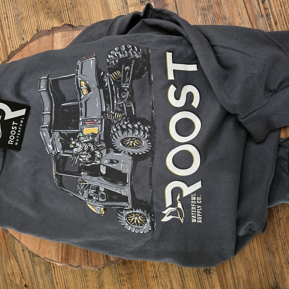 Kids Long Sleeve Tee - Charcoal Adventure